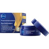Nivea, przeciwzmarszczkowy + rewitalizujący krem na noc 55+, 50 ml - miniaturka zdjęcia produktu