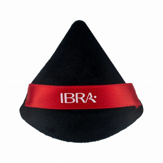 Ibra Makeup, puszek do pudru trójkątny, czarny, 1 sztuka Ibra Makeup, puszek do pudru trójkątny, czarny, 1 sztuka - zdjęcie produktu