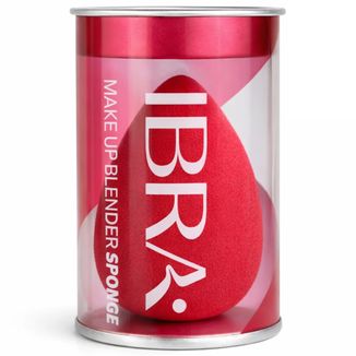 Ibra Makeup Blender Sponge, gąbka do makijażu, czerwona, 1 sztuka - zdjęcie produktu