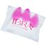 Ibra Makeup Blender Sponge, zestaw gąbeczek do makijażu, różowe, 3 sztuki - miniaturka  zdjęcia produktu