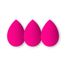 Ibra Makeup Blender Sponge, zestaw gąbeczek do makijażu, różowe, 3 sztuki - miniaturka 2 zdjęcia produktu