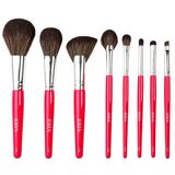 Ibra Makeup, zestaw pędzli do makijażu, candy, 8 sztuk - miniaturka zdjęcia produktu