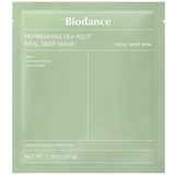 Biodance Refreshing Sea Kelp Real Deep Mask, odświeżająca maska do twarzy, 34 g - miniaturka zdjęcia produktu