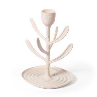 BabyOno Tulip, suszarka do butelek i smoczków, beżowa, 1 sztuka BabyOno Tulip, suszarka do butelek i smoczków, beżowa, 1 sztuka - zdjęcie produktu