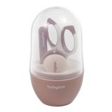 BabyOno, zestaw do pielęgnacji paznokci dla dzieci i niemowląt, od urodzenia, brązowy - miniaturka zdjęcia produktu