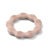 BabyOno, gryzak silikonowy, od urodzenia, beżowy - miniaturka zdjęcia produktu