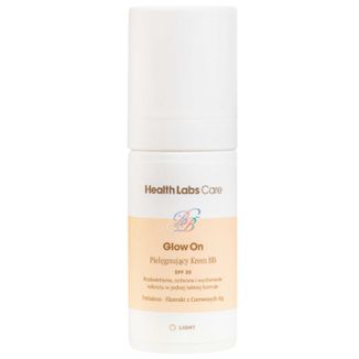 Health Labs Glow On, pielęgnujący krem BB, Light, 30 ml - zdjęcie produktu