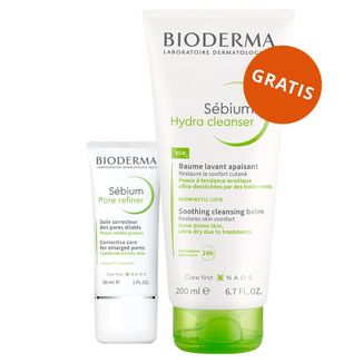 Bioderma Sebium Pore Refiner, preparat korygujący, zwężający pory, 30 ml + oczyszczająca emulsja, 200 ml gratis - zdjęcie produktu