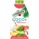 Tymbark Coco+ Owoce & Woda Kokosowa, napój, ananas, truskawka, jabłko, 500 ml - miniaturka zdjęcia produktu
