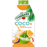 Tymbark Coco+ Owoce & Woda Kokosowa, napój, marakuja, pomarańcza, jabłko, 500 ml - miniaturka zdjęcia produktu