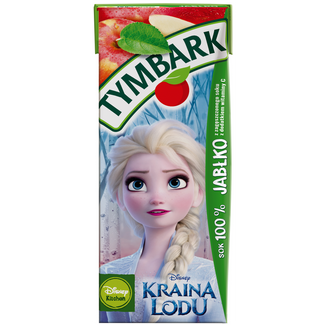 Tymbark Sok 100%, jabłko, 200 ml - zdjęcie produktu
