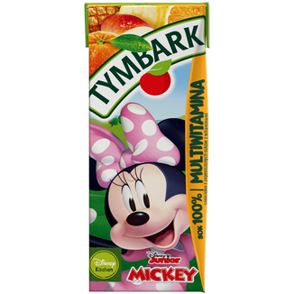 Tymbark Sok 100%, multiwitamina, 200 ml - zdjęcie produktu