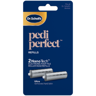 Dr. Scholl’s Pedi Perfect NanoTech, głowice obrotowe, 2 sztuki - zdjęcie produktu