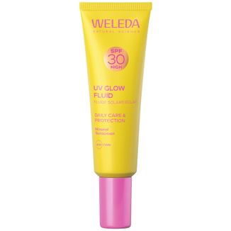 Weleda UV Glow, lekki krem do twarzy, SPF 30, 30 ml - zdjęcie produktu