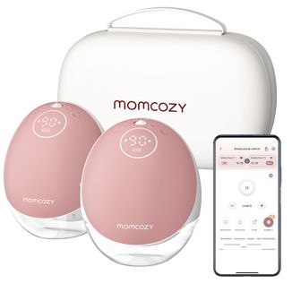 Momcozy M9, laktator elektryczny, podwójny, trójfazowy, czerwony, 150 ml Momcozy M9, laktator elektryczny, podwójny, trójfazowy, czerwony, 150 ml - zdjęcie produktu