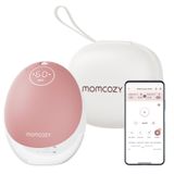 Momcozy M9, laktator elektryczny, pojedynczy, dwufazowy, czerwony, 150 ml - miniaturka zdjęcia produktu