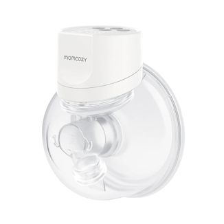 Momcozy S12 Pro, laktator elektryczny, pojedynczy, muszlowy, biały, 180 ml - zdjęcie produktu