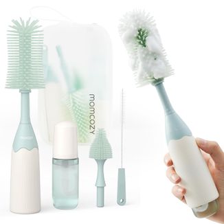 Momcozy LS002, zestaw do czyszczenia butelek, zielony - zdjęcie produktu