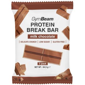 GymBeam Break Bar 3 pack, baton proteinowy, 64,5 g - zdjęcie produktu