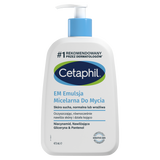 Cetaphil EM, emulsja micelarna do mycia skóry wrażliwej, dla całej rodziny, 473 ml - miniaturka zdjęcia produktu