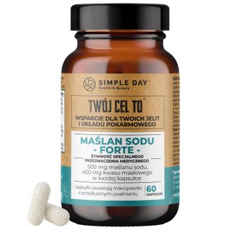Simple Day Maślan Sodu Forte, 60 kapsułek - zdjęcie produktu