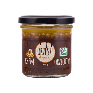 Palce Lizać! ORZESZ! chrupiący, krem orzechowy, 140 g - zdjęcie produktu