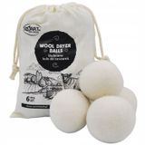 Smart Wash, kule z wełny do suszarki, białe, 6 sztuk - miniaturka zdjęcia produktu