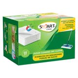 Smart Clean, ściereczki do odkurzania podłóg na sucho, 50 sztuk - miniaturka zdjęcia produktu