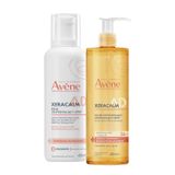 Zestaw Avene XeraCalm A.D, krem uzupełniający lipidy do twarzy i ciała, skóra bardzo sucha, atopowa i swędząca, 400 ml + olejek do mycia, uzupełniający lipidy, 400 ml - miniaturka zdjęcia produktu