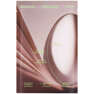 Mediheal Retinol Collagen, liftingująca maska do twarzy w płachcie, kremowa, 30 ml Mediheal Retinol Collagen, liftingująca maska do twarzy w płachcie, kremowa, 30 ml - zdjęcie produktu
