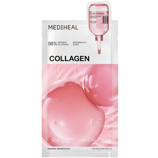 Mediheal Collagen Essential Mask, ujędrniająca maska do twarzy w płachcie z kolagenem, 24 ml Mediheal Collagen Essential Mask, ujędrniająca maska do twarzy w płachcie z kolagenem, 24 ml - zdjęcie produktu