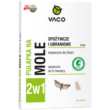 Vaco Eco, pułapka na mole spożywcze i ubraniowe 2w1, 2 sztuki Vaco Eco, pułapka na mole spożywcze i ubraniowe 2w1, 2 sztuki - miniaturka zdjęcia produktu