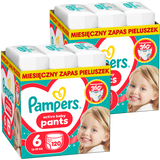 Zestaw Pampers Active Baby Pants 6 (13-19 kg), pieluchomajtki, 2 x 120 sztuk - miniaturka zdjęcia produktu