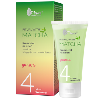 Ava Ritual With Matcha, kremo-żel na dzień, guawa, 50 ml - zdjęcie produktu