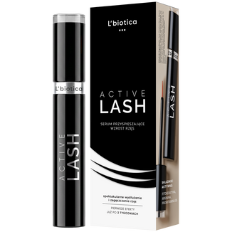L'Biotica Active Lash, serum przyspieszające wzrost rzęs, 3,5 ml L'Biotica Active Lash, serum przyspieszające wzrost rzęs, 3,5 ml - zdjęcie produktu