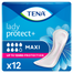 Zestaw Tena Lady, podpaski specjalistyczne, Maxi, 4 x 12 sztuk + chusteczki nawilżane 3w1, z klipsem, 48 sztuk gratis - miniaturka 2 zdjęcia produktu