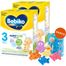 Zestaw Bebiko Junior 3 Nutriflor Expert, odżywcza formuła na bazie mleka, powyżej 1 roku, 2 x 550 g + zestaw zabawek do kąpieli z przyssawkami, od urodzenia, 5 sztuk gratis - miniaturka  zdjęcia produktu