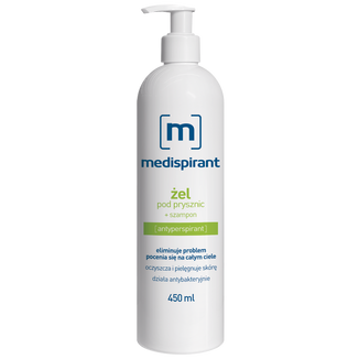 Medispirant, żel pod prysznic i szampon 2w1, 450 ml - zdjęcie produktu