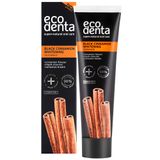 Ecodenta Black Cinnamon, wybielająca pasta do zębów, 100 ml - miniaturka zdjęcia produktu