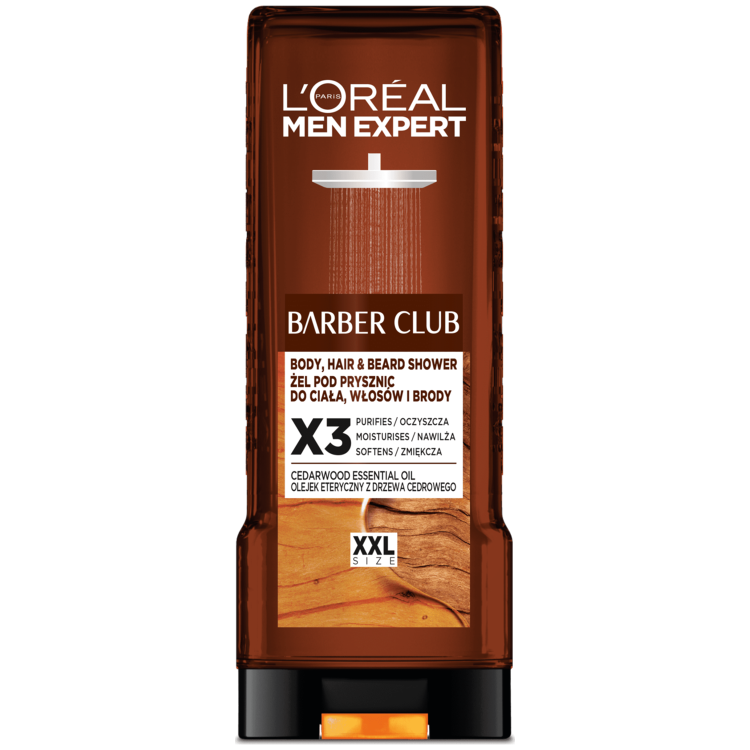 L'Oreal Paris L'Oreal Men Expert Barber Club, Duschgel, für den Körper, Haar und Bart, 400 ml — Inhaltsstoffe und Bewertung