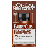 L'Oreal Men Expert Barber Club, żel nawilżający do brody i skóry, 50 ml - miniaturka zdjęcia produktu