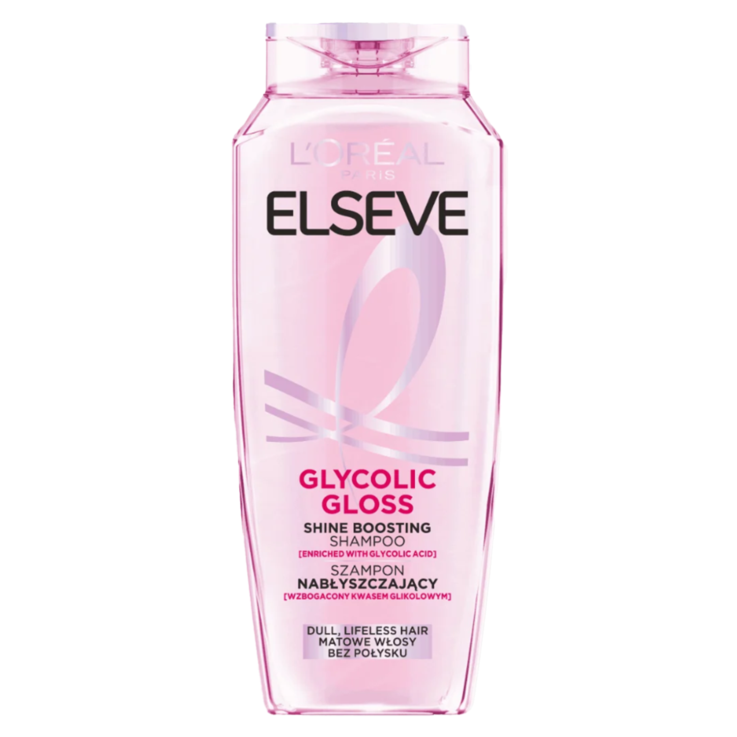 L'Oreal Paris L'Oreal Elseve Glycolic Gloss, Shampoo glänzend für das Haar matt, ohne Glanz, 400 ml — Inhaltsstoffe und Bewertung