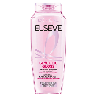 L'Oreal Elseve Glycolic Gloss, szampon nabłyszczający do włosów matowych, bez połysku, 400 ml - zdjęcie produktu
