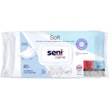 Seni Care, chusteczki nawilżane, pielęgnacyjne, z klipsem, XXL, 80 sztuk - miniaturka zdjęcia produktu