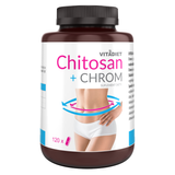 Vitadiet Chitosan + Chrom, 120 kapsułek - miniaturka zdjęcia produktu