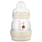 MAM Perfect Start, butelka antykolkowa ze smoczkiem SkinSoft™, niemowlęca, od urodzenia, beżowa, 130 ml - miniaturka zdjęcia produktu