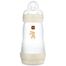 MAM Perfect Start, butelka antykolkowa ze smoczkiem SkinSoft™, niemowlęca, od 2 miesiąca, beżowa, 260 ml - miniaturka  zdjęcia produktu