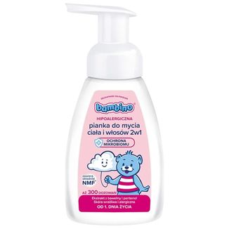 Bambino, pianka do mycia dla  niemowląt, od urodzenia, 250 ml - zdjęcie produktu