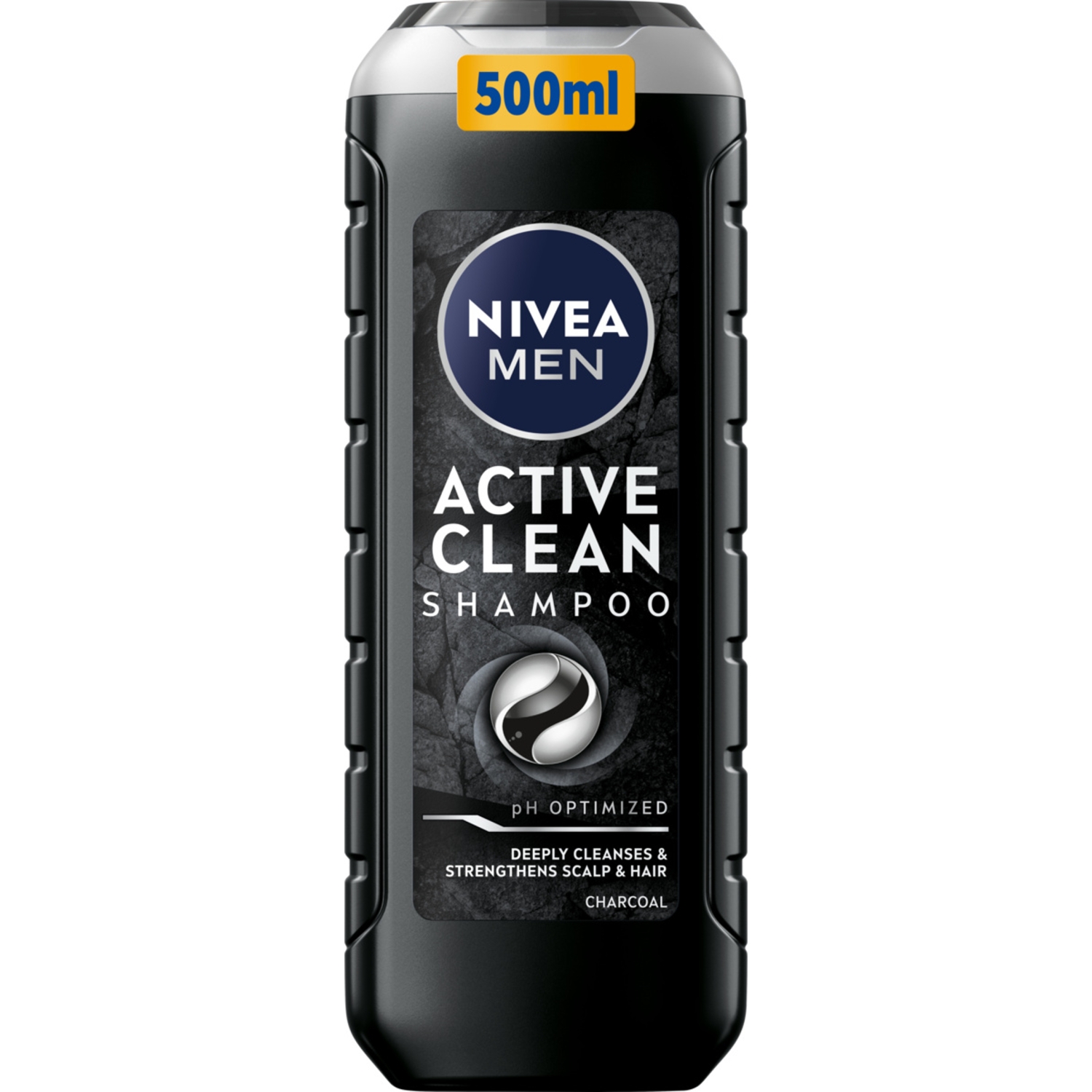 Nivea Nivea MEN Active Clean, Shampoo mit Aktivkohle aktiv, 500 ml — Inhaltsstoffe und Bewertung