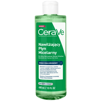 CeraVe, nawilżający płyn micelarny, 400 ml - zdjęcie produktu